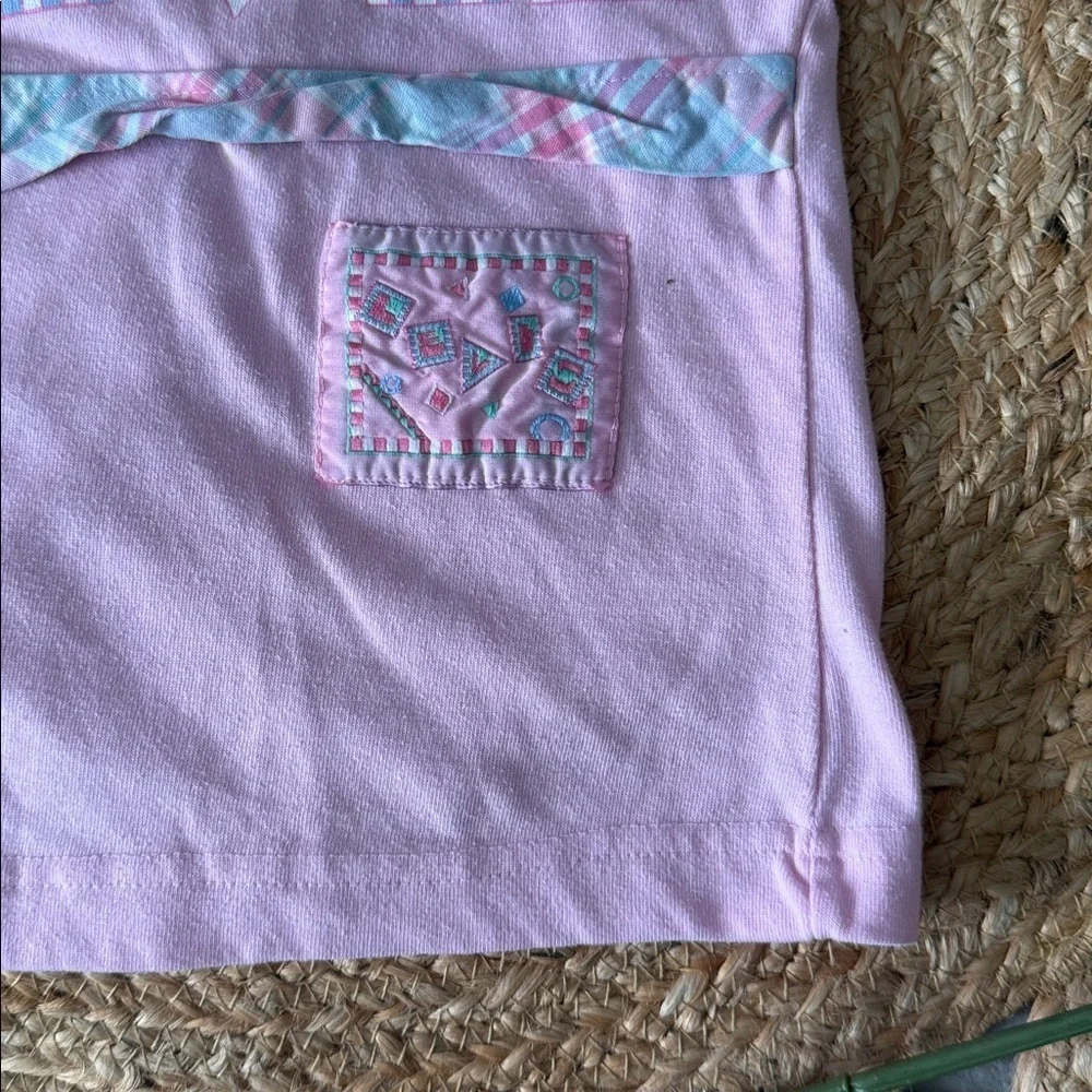 Vintage Levis Paper Tag Top in Pink. Size 12mo ***read***